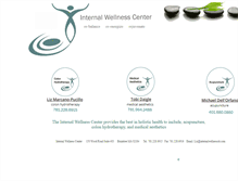 Tablet Screenshot of internalwellnessctr.com